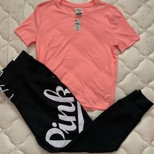 New Victoria’s Secret pink outfit